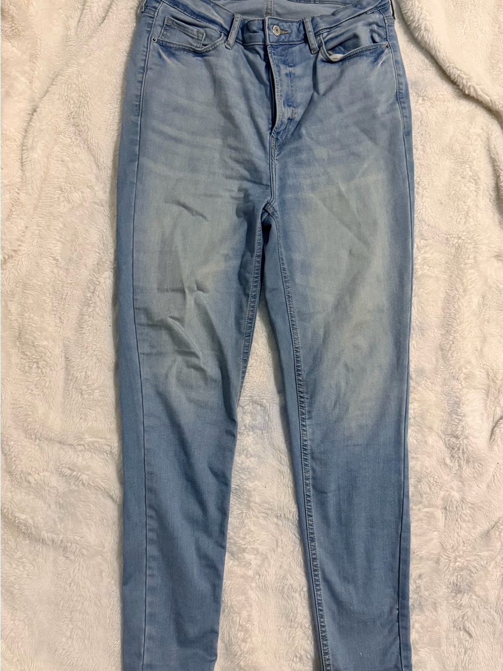 Old Navy Light Blue High-Rise Skinny Jeans